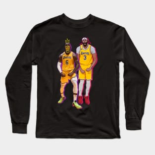 Lebron and Anthony Davis : king and Ad Long Sleeve T-Shirt